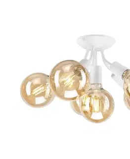 Svietidlá  Prisadený luster VIGGO 6xE27/60W/230V LM-6.122/biały