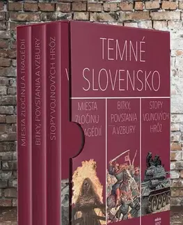 Encyklopédie, obrazové publikácie Trilógia: Temné Slovensko (v obale) - Tomáš Galierik,Ján Lacika