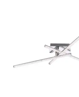 Svietidlá Leuchten Direkt 11293-17 - LED Prisadený luster SIMON 3xLED/5W/230V lesklý chróm 11293-17