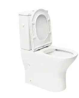 Záchody WC kombi komplet SAT Brevis odpad vario SATBRE033RREXVPP SATBRE033RREXVPP