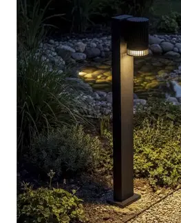 Záhradné lampy  46204 - Vonkajšie svietidlo RADILO 1xGU10/11W/230V 50 cm IP44 čierna 46204