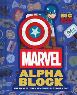 Leporelá, krabičky, puzzle knihy Marvel Alphablock: Deluxe Gift Edition (An Abrams BIG Block Book) - Marvel Marvel Entertainment