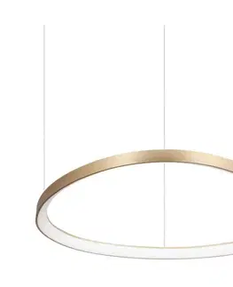 Svietidlá Ideal Lux - LED Luster na lanku GEMINI LED/59W/230V pr. 81 cm CRI 90 zlatá 269849