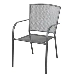 Záhradne kovové kreslá Kovová stolička XT3083