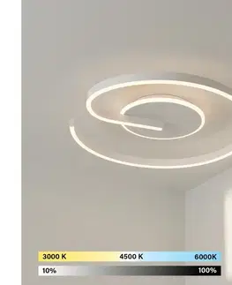 Svietidlá BRILAGI -LED Stmievateľné stropné svietidlo SPIRAL LED/56W/230V 3000/4000/6000K + s diaľkovým ovládaním BR7262/BWH-56W