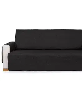 Prehozy 4Home Prehoz nasedaciu súpravu Doubleface čierna/sivá, 180 x 220 cm