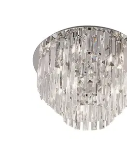 Svietidlá MAXLIGHT C0137 - Stropné svietidlo MONACO 15xG9/40W/230V pr. 60 cm chróm C0137