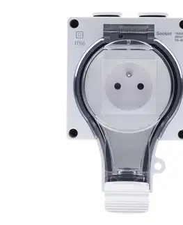 Predlžovacie káble  5B350 - Zásuvka pre vlhké prostredie 230V/16A IP66 5B350