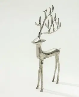 Vianočné dekorácie Figúrka Silver Deer I 36 cm