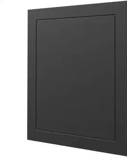 MDF fronty PVC Dvierka Quantum graphite 60/72 D1D/60 W2/60