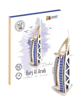 3D puzzle 3D Creative Drevené 3D puzzle Burdž Al Arab