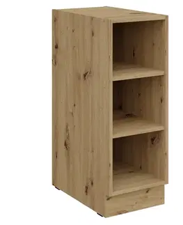 Kuchynské dolné skrinky KONDELA Frisbo / Arsany 30 D OTW BB dolná kuchynská skrinka dub artisan