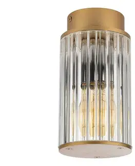 Záhradné lampy Argon 8774 - Vonkajšie stropné svietidlo NORFOLK 1xE27/15W/230V IP44 zlatá 8774