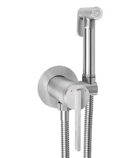 Kúpeľňové batérie REA - Podomietková bidetová batéria Grace Brush Nickel REA-B4501