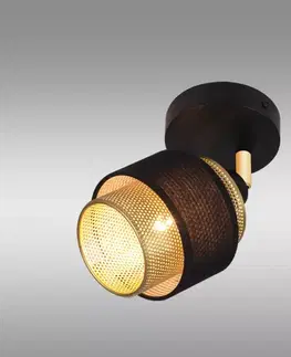 Lampy do obývačky Nástenné bodové svietidlo  Kasja as-kae141b Ls1