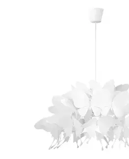 Svietidlá Light Prestige Detský luster FARFALLA 1xE27/60W/230V biela LP-3439/1P WHITE