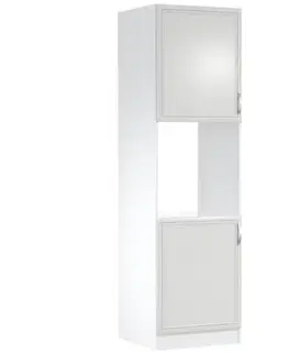 Kuchynské skrinky stojace Kuchynská Skrinka Sycylia D60p L Biely/Dub Lancelot