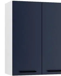 Kuchynské skrinky visiace Kuchynská skrinka Max W60 námornícka modrá