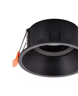 Svietidlá  Podhľadové svietidlo EYE 1xGU10/25W/230V okrúhly čierna MLOS7240
