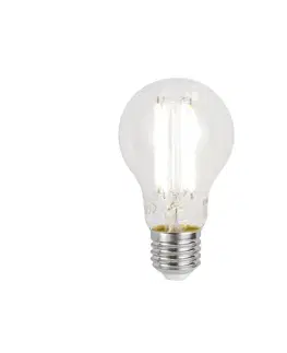 LED osvetlenie Inteligentná stmievateľná LED žiarovka E27 A60 číra 7W 806 lm 2700-6500K Zigbee