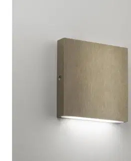 LED osvetlenie Ideal Lux - LED Vonkajšie nástenné svietidlo POST-IT LED/3W/12V CRI 90 mosadz 335926
