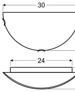 Nástenné svetlá Stropná lampa Passion E27