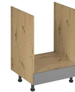 Kuchynské skrinky stojace Kuchynská Skrinka Langen D60zk Rukoväť Beige