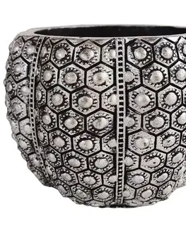 Záhrada Kvetináč YS46215 strieborný