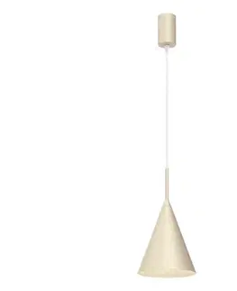 Svietidlá  Závesný luster CAPITAL 1xGX53/15W/230V, priemer 17 cm, krémový MLP1559
