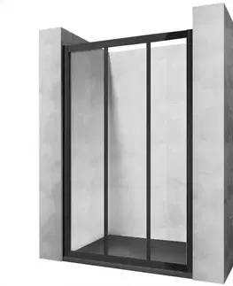 Sprchovacie dvere; priečky Sprchové dvere Alex 100x190 black Rea K9639