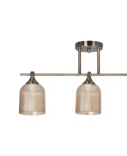 Svietidlá  Luster na tyči 3xE14/60W/230V mosadz W-N6215/3