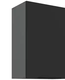 Kuchynské skrinky visiace Kuchynská skrinka Aria-Bl/Ant Anti Fingerprint 50g-72 1f