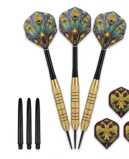 Šípky Šípky Shot Solo Brass Plated Value Range steel 3ks 18 g
