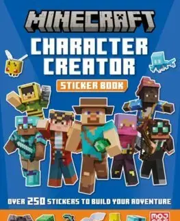 Pre deti a mládež - ostatné Minecraft Character Creator Sticker Book - Mojang AB