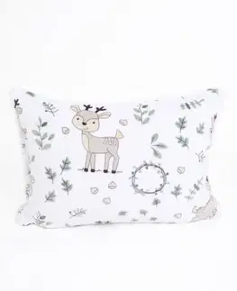 Dekoračné obliečky MKLozkoviny.sk Obliečka na vankúš mikroplyš Exclusive 40 × 60 cm - Bambi-  -