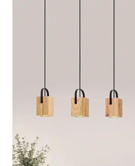 Svietidlá Eglo 43748 - LED Luster na lanku AYLES 4xGU10/3W/230V 43748