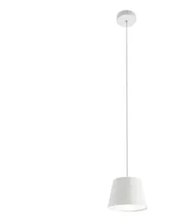 Svietidlá Redo 01-1495 - LED závesný luster na lankách LOLLI LED/6W/230V priemer 14 cm biela 01-1495