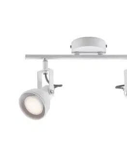 Svietidlá Nordlux - Bodové svietidlo ASLAK 2xGU10/35W/230V biela 45730101