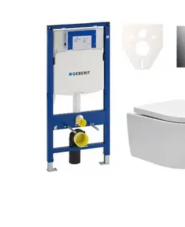 Záchody Cenovo zvýhodnený závesný WC set Geberit do ľahkých stien / predstenová montáž + WC SAT Brevis SIKOGES3W6 SIKOGES3W6