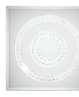 Stropná svetla Stropné svietidlo Lux Plafon 16W LED 4000K Biele Dvojkruhové