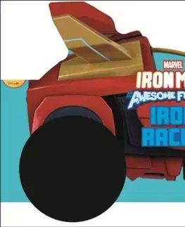 Leporelá, krabičky, puzzle knihy Marvel Iron Man and his Awesome Friends Iron Racer - DK