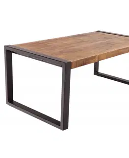 Konferenčné stolíky Konferenčný stolík Retro 110x45x60 indický masív mango