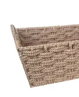 Prútené koše Košík H-23095 40,5x30,5x18,5h cm