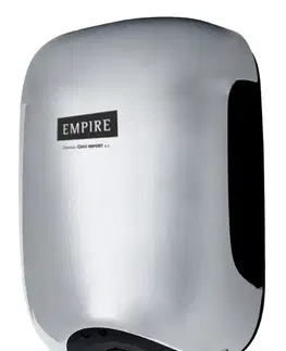 Doplnky do kúpeľne SAPHO - EMPIRE COMPACTJET MINI bezdotykový tryskový sušič rúk 230 V, 900 W, 156x238xx99,5, ABS plast, chróm 2856