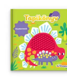 Leporelá, krabičky, puzzle knihy Tapikönyv - Dinoszauruszok