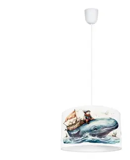 Svietidlá HEXE Detský luster OCEAN 1xE27/60W/230V 0920