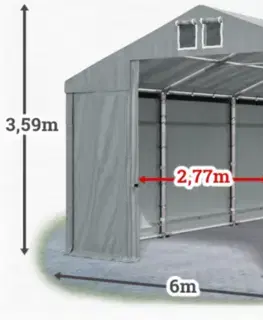 Skladové stany Skladový stan 6x8m PROFI