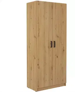 Šatníkové skrine Skriňa 2f Malta Dub Artisan Typ 111