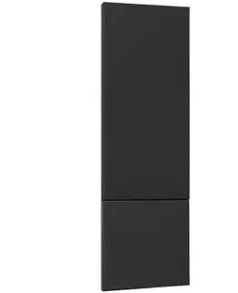 Kuchynské skrinky Čelo skrinky Luxeo F16-D60ZL_D60R tenký rám black