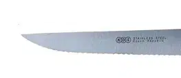 Kuchynské nože KDS - Nôž 1441 steak vlnity 4,5 čierny 1441
